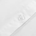 thumbnail image 4 of hoksml Women's Oversized Long Shirt Dress Collar Button Down Long Sleeve Curved Hem Casual Tunic Blouse, 4 of 7