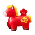 thumbnail image 4 of Figura de caballo, figura de Feng Shui chino, estatua de resina animal, decoración de escritorio B, 4 of 9