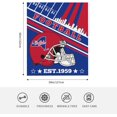 thumbnail image 2 of San Francisco Football Blanket 60"x50" Rugby Soft Lightweight Throw Blanket Gifts for Football Fans Style1, 2 of 6