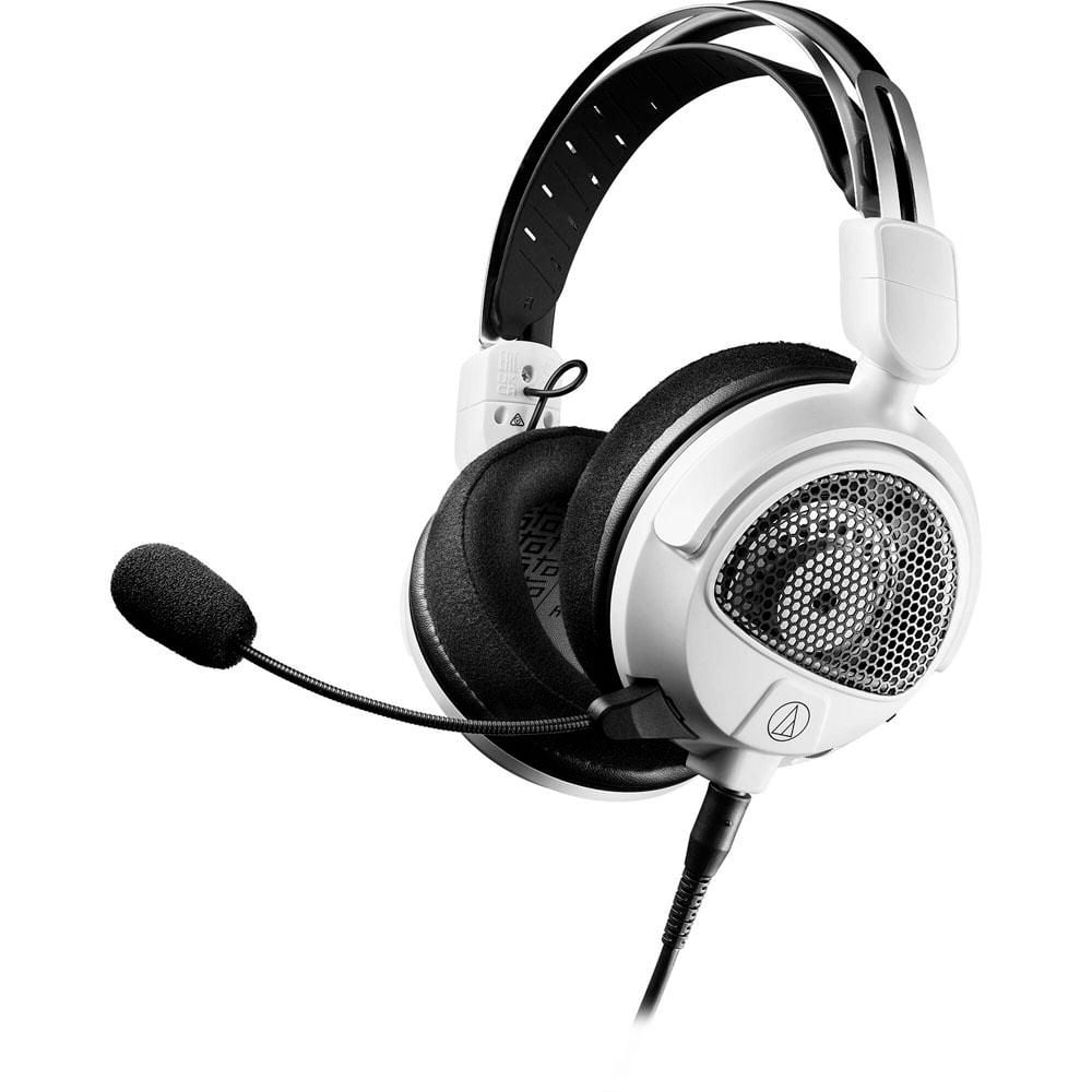 Audio-Technica Consumer ATH-GDL3 Casque de jeu supra-auriculaire à dos ouvert (Blanc)