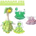 thumbnail image 3 of 1 Set Spring St. Patrick's Day Porch Goose Outfit 23 Inch Goose Dress Clothes and Hat Costume Set for Spring Summer Party Yard Lawn Outdoor Garden Patio Decor, 3 of 9