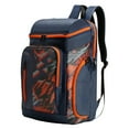 thumbnail image 3 of DYNWAVECA Tennis Backpack Multifunction Pickleball Backpack Rucksack Tennis Bag with Shoe Compartment Badminton Bag for Outdoor Sports Blue Orange, 3 of 10
