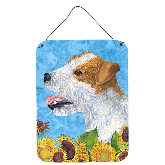Jack Russell Terrier Aluminium Metal Wall or Door Hanging Prints