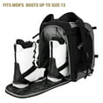 Moocy Ski Boot Bag, 65L Waterproof Snowboard Backpack,Large Capacity