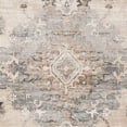 thumbnail image 4 of SAFAVIEH Oregon Ethelinda Floral Bordered Area Rug, Beige/Grey, 9' x 12', 4 of 9