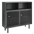 thumbnail image 2 of Modway Kurtis 47" MDF and Particleboard Display Cabinet in Charcoal, 2 of 10