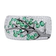 thumbnail image 1 of Joyería de las mujeres Anillos de tamaño adecuado para la mayoría de las mujeres Exquisito Día de San Valentín Anillos Anillos de Cumpleaños Anillo, 1 of 8