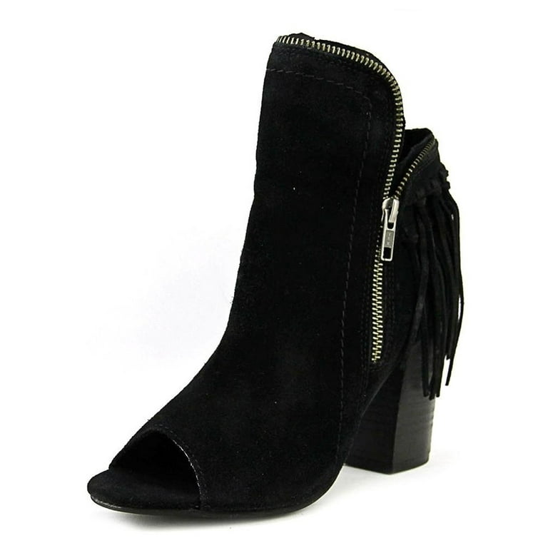 Diba True Women s I Conic Suede Ankle Booties Black Cow Suede 10.0M Walmart