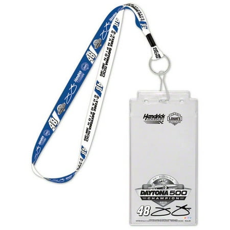 Jimmie Johnson #48 2013 Daytona 500 Champion Lanyard/Credential Holder