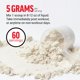 thumbnail image 4 of FORCE FACTOR Creatine Monohydrate, Creatine Powder for Muscle Gain, More Strength, and Faster Workout Recovery, Clinically Studied Micronized Creatine 5g Dose Per Serving, Unflavored, 60 Servings, 4 of 5