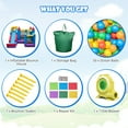 thumbnail image 4 of Costway 5-In-1 Inflatable Bounce Castle with Basketball Rim & Climbing Wall w/ 735W Blower, 4 of 8