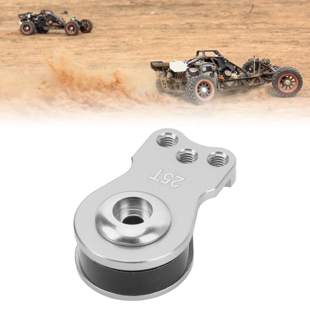 Brazo Protector Servo 25T De aleación De Aluminio Ligero Para Coche RC 1/10, Precisión De Control, Fácil De Instalar, Para Uso