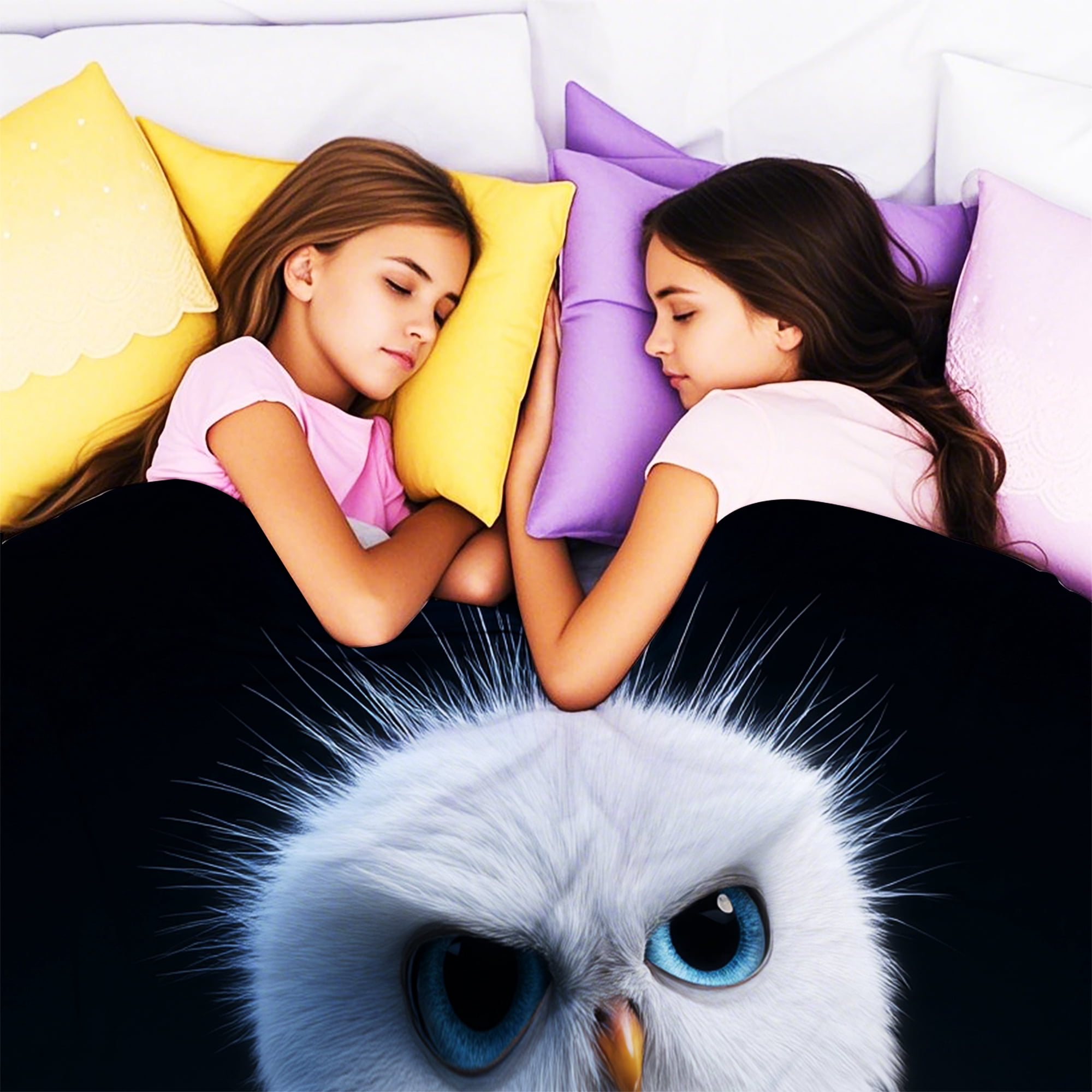 Flannel Fleece Twin Blanket, Soft Large Twin Blanket, Lightweight Cozy Plush Twin Blanket Fit Sofa Bed, 60"x80", Bird