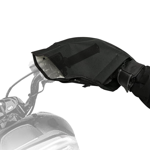 Guantes Calentadores Batería Bicicleta para Parabrisas Cubierta Del Manillar La Motocicleta Manguitos Invierno A Prueba Viento Scooter Vehículos Eléctricos Moto
