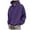 Purple, variant on Zylanna Men's Pullover Hoodies, Hooded Sweatshirt Long Sleeve Elastic Workout Running Athletic Jacket with Pockets Army Green Size 3XL