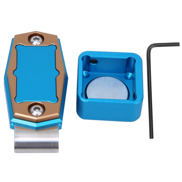 Mini caja magnética portátil para tiza de billar, con Clip fijo, accesorios deportivos para billar y billar