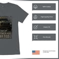 thumbnail image 6 of The Power Has Shifted V-Neck T-shirt 702HP American Pickup Truck Offroad Muscle 4x4 High Torque Built For Power Tee, 6 of 7