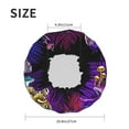 thumbnail image 6 of Balery Mushrooms And Skull Shower Caps, Double Layer Waterproof Shower Cap, Double Layers Reusable Shower Cap With Soft Comfortable For Long Thick Hair Soft Bath Shower Hair Caps, 6 of 9