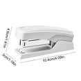 thumbnail image 3 of HOMEIORA Compact Stapler, 25 Sheet Capacity Precision Staple, Office Stapler for Desk, Heavy Duty Desk Stapler, Portable Classic Desktop Staple for Office Home, 1 Pack, 3 of 6
