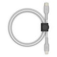 thumbnail image 3 of Belkin 5ft. USB-C Cable with Lightning Connector + Strap, Silver, 3 of 7