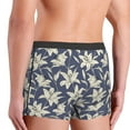thumbnail image 3 of Uemuo Lilies Flowers Pattern Men's Boxer Briefs,Trunk Anti-Chafing,Comfortable, Durable, and Stylish Underwear-Large, 3 of 9