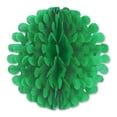 thumbnail image 1 of Beistle 54897-G 9 in. Tissu Flotteur Ball- Vert - Pack de 12, 1 of 1
