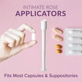 thumbnail image 7 of Intimate Rose 30 Count Vaginal Suppository Applicators, Individually Wrapped, Disposable Applicator - Fits Most Boric Acid Suppositories and More, from, Pack of 30, 7 of 7