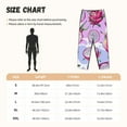 thumbnail image 4 of Lsque Dragon Fruit Print Women's Pajama Pants, Lounge Pant - Comfortable Home Wear,Elastic Waistband, Stylish Design-Small, 4 of 9