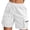 White, variant on YVNAURA Women's Wide Leg Baggy Shorts with Pockets, 2026 Summer Casual Pull On High Waisted Elastic Drawstring Beach Vacation Pants for Women, Loose Fit Lounge Travel,Khaki,L