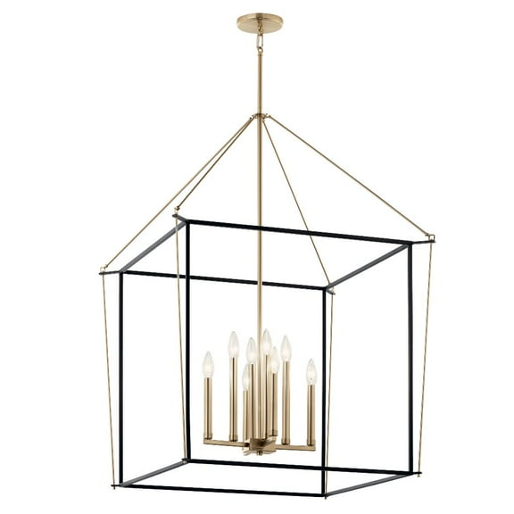 Kichler Lighting - Eisley - 8 Light Foyer Pendant-40.25 Inches Tall and 28.25