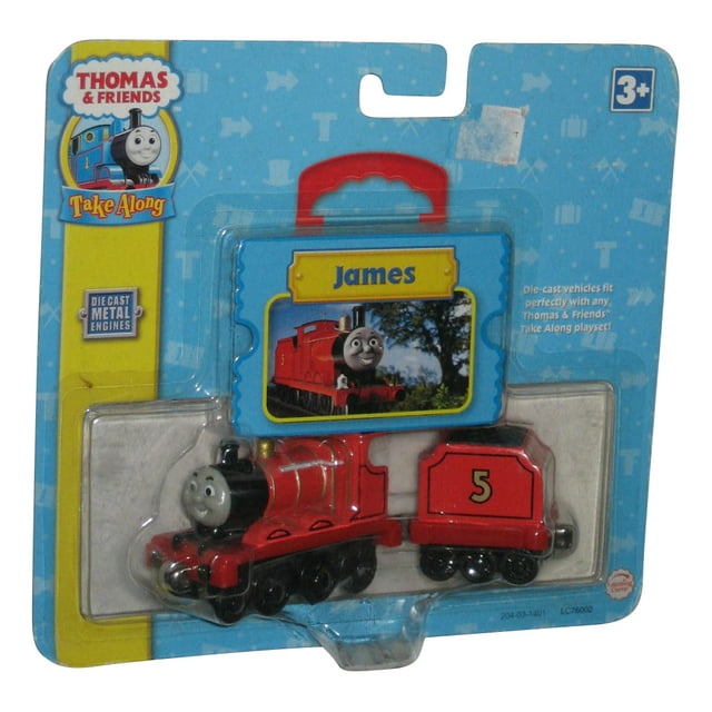 Thomas and Friends Tank Engine (2005) Take Along James Die-Cast Metal ...