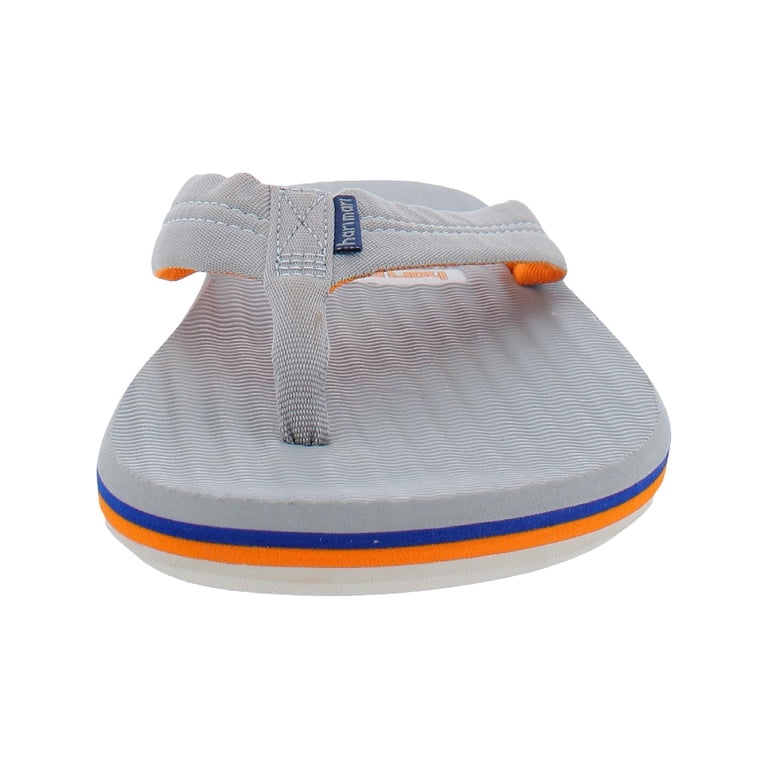 Hari Mari Mens Dunes Flip Flops Light Gray Memory Foam Arch  display picture 2