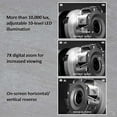 thumbnail image 4 of Autel MaxiVideo MV460 Digital Inspection Camera Video Scope Videoscope Endoscope 1920 * 1080 70° Field 7X Zoom LED Header Waterproof Cable Image Capture Video Recording Better MV108 MV105 MV160 MV400, 4 of 9