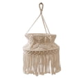 thumbnail image 1 of Pantalla de lámpara de macramé Sunnimix Colgante Bohemia 30x30 cm, 1 of 7