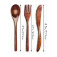 thumbnail image 5 of Juego de Cubiertos de Cuchillo de Tenedor de Cuchara de Madera de 30 Piezas, Juego de Utensilios de Cena de Madera, Juego de Cubiertos de Vajilla de Cocina de Madera, 5 of 5