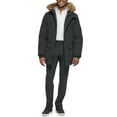 thumbnail image 5 of Club Room Mens Faux Fur Jacket Parka Coat, Black, XX-Large, 5 of 6