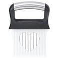 thumbnail image 1 of Soporte para rebanador de cebolla, tenedor de cebolla, ayudante para rebanar alimentos, utensilios de cocina auxiliares para rebanar alimentos, 1 of 7