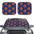 thumbnail image 2 of Goofa Octopus Pattern 2 Piece Car Windshield Sun Shade Foldable | Front Windshield Shade for Sun, Heat and UV Rays | Sunshade for Car Front Window-, 2 of 7