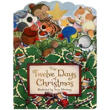 The Twelve Days of Christmas, (Board Book)