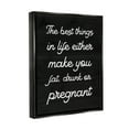 thumbnail image 4 of Stupell Industries Funny Best Things In Life Inspirational Painting Black Floater Framed Canvas Art Print Wall Art, 25 x 31, 4 of 10