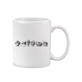thumbnail image 2 of Black And White Desserts Mug Unisex's -Image by Shutterstock, 2 of 4