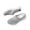 Gray, variant on Penkiiy Half-trawl Surface Breathable Women's Sandals Casual Lazy Slippers Hollow Walking Shoes