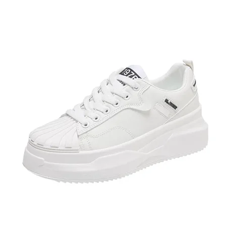 

Women‘s Lace-Up Platform Skate Shoes Casual Low Top Sneaker Fashionable & Versatile Shoes Women‘s Footwear
