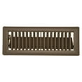 thumbnail image 2 of Imperial 3" x 10" Chocolate Steel Floor Register, Louvered, 1-pk, 2 of 7