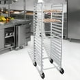 thumbnail image 2 of HARDURA Restaurant Equipment 20 Tier Aluminum Sheet Pan Rack with Casters, NSF Home Commercial Kitchen, 20"L×26"W×69"H, 2 of 7