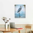 thumbnail image 2 of Canvas Wall Art, Red-Crowned Crane Blue Wall Decor Print Painting Gift Wall Living Room Bedroom Home Office Decoration Painting, 2 of 4