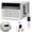 White with WiFi, variant on JoanKaren 6000 BTU U-Shaped Window Air Conditioner with Remote Control,Energy-Saving AC Unit Cools up to 270 Sq,Ultra Quiet,Cooling, Dehumidifier, Flexible for Home/Office