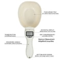thumbnail image 3 of Pet Food Scoop Plastic Creative LCD Display Measuring Spoon Dog Cat Food Spoon, 3 of 10
