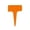 B006- Orange, variant on Waterproof Garden Markers 100 Set, Blue Plant Identification Stakes, Indoor Outdoor Gardening Stakes Supports