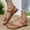 Brown, variant on YOUYEDIAN Women's Sandals Summer Slip on Beach Comfortable Slippers Non Slip Casual Orthopedic Flat Shoes (Black)